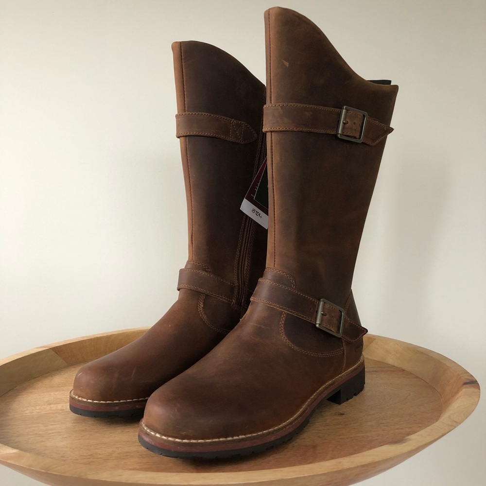NWT Patagonia Leather Tin Shed Rider Boots 8